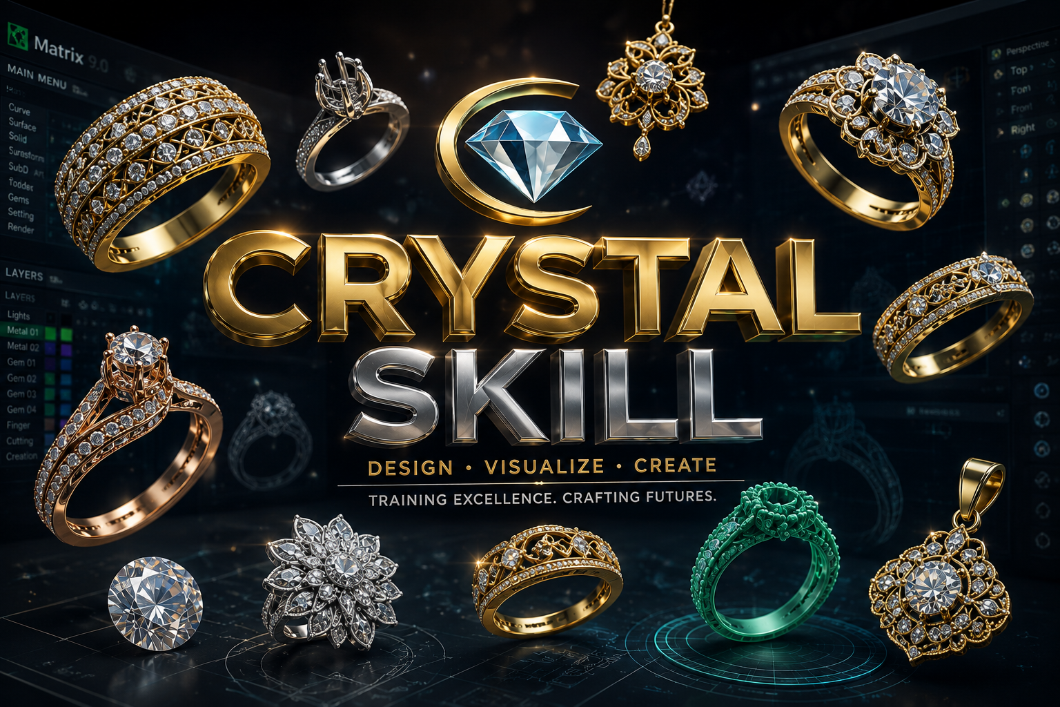 Crystal Jewelry Institute studio
